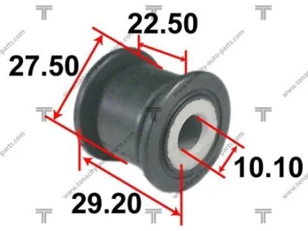 Втулка рейки кермової honda k12 civic 05-11 TENACITY AAMHO1058