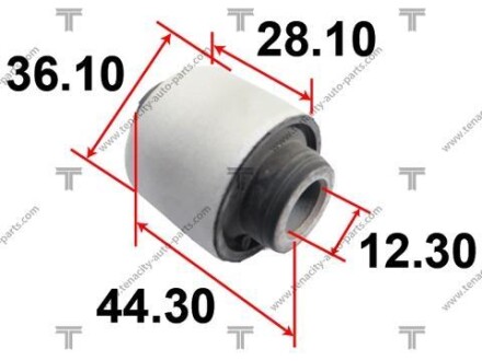 Сайлентблок важеля mitsubishi lancer 93-96 TENACITY AAMMI1060