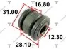 Втулка рейки кермової toyota corona 1.6 92-96 TENACITY AAMTO1045 (фото 1)