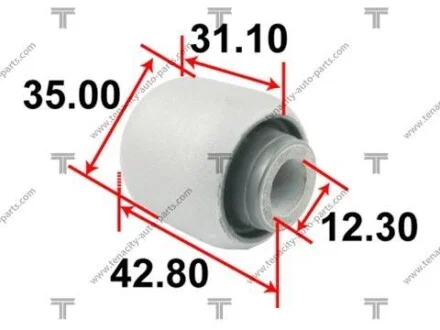 Сайлентблок важеля toyota wish 04-09 TENACITY AAMTO1117