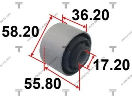 Сайлентблок важеля toyota rav4 94-00 TENACITY AAMTO1157