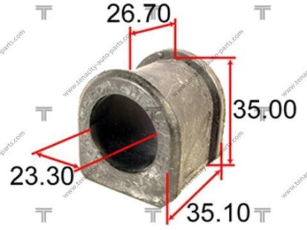 Втулка переднього стабілізатору TENACITY ASBMA1001