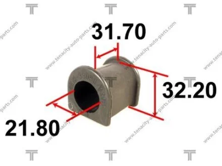 Втулка стабілізатора toyota camry 2.2/3.0 91-96 TENACITY ASBTO1010