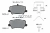 Гальмівні колодки VOLVO XC40 "R "17>> T2051001 TEXTAR 2051001 (фото 2)