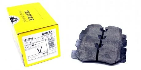 Тормозные колодки дисковые TEXTAR 2210101