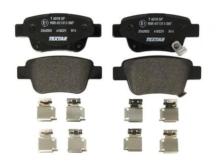 Гальмівні колодки TEXTAR 2362002