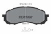 Колодки тормозные SUBARU Impreza "F "00>> T2437201 TEXTAR 2437201 (фото 1)