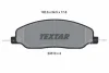 Комплект гальмівних колодок передн, FORD USA MUSTANG 37-54 0104- TEXTAR 2451301 (фото 1)