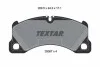 Колодки дискового гальма TEXTAR 2500703 (фото 1)