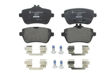 Колодки тормозные MERCEDES S(W222)/SL(R231) "R "12>> T2507101 TEXTAR 2507101