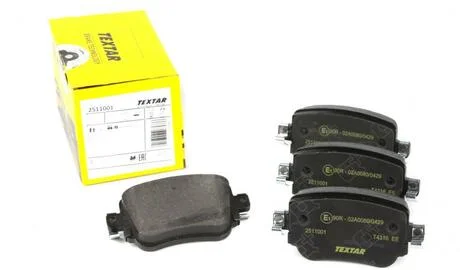 Тормозные колодки дисковые TEXTAR 2511001