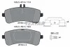 Гальмівні колодки MERCEDES S63AMG \'\'R \'\'13>> T2516301 TEXTAR 2516301 (фото 2)