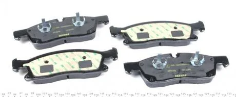 Тормозные колодки дисковые TEXTAR 2519202