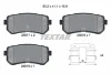 Колодки тормозные HYUNDAI/KIA Creta/IX20/Kona/Sonata/Optima/Soul "R "10>> T TEXTAR 2567701 (фото 2)