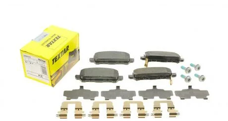 Тормозные колодки дисковые TEXTAR 2594701
