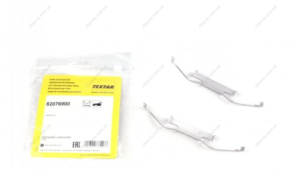 Монтажный кол-т тормозов. колодок ALFA ROMEO/FIAT/OPEL/PEUGEOT/VW "F "90>> T TEXTAR 82076900 (фото 1)