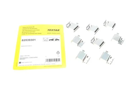 Комплект планок суппорта TEXTAR 82539301