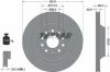 Диск гальмівний AUDI/SKODA/VW A3/SuperB/Golf/Passat "R D=310mm "05>> T TEXTAR 92140703 (фото 5)