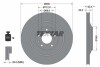 Диск тормозной BENTLEY Continental "R "03-17 T92177005 TEXTAR 92177005 (фото 1)