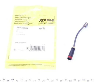 Датчик зносу TEXTAR 98036401