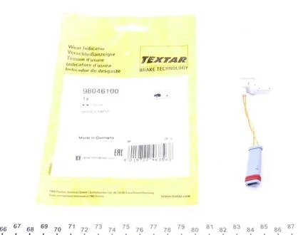 Датчик зносу TEXTAR 98046100