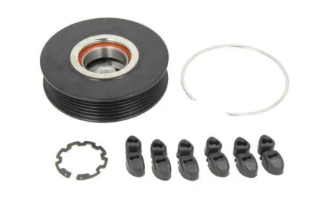 Муфта компресора кондиціонера (DENSO 5SE09C 12V 5PK 100мм) MITSUBISHI COLT VI SMART FORFOUR 11-15 THERMOTEC KTT040215