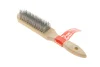 Щітка дротяна, 6 рядів, дерев\'яна рукоятка TOP TOOLS 14A606 (фото 1)