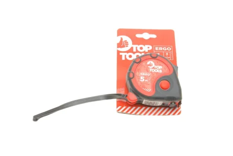 Рулетка, сталева стрічка 5 м x 19 мм TOP TOOLS 27C124
