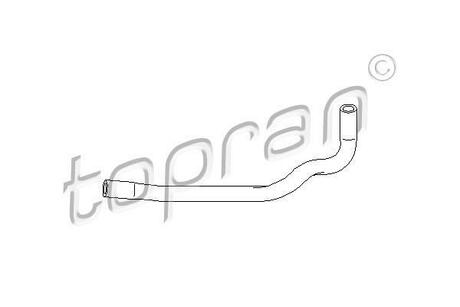 Шланг радиатора (система охлаждения) TOPRAN / HANS PRIES 103001