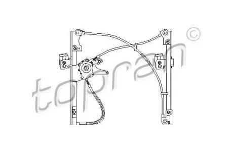 Склопідйомник TOPRAN / HANS PRIES 107389