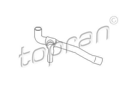 Шланг радіатора (система охолодження) TOPRAN / HANS PRIES 109009 (фото 1)
