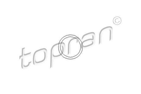 Прокладка, трубопровод системы охлаждения TOPRAN / HANS PRIES 109639 (фото 1)