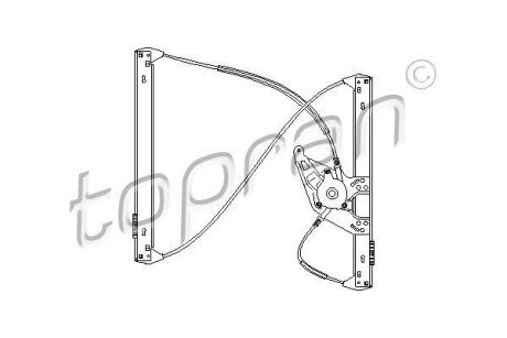Стеклоподъемник TOPRAN / HANS PRIES 110451