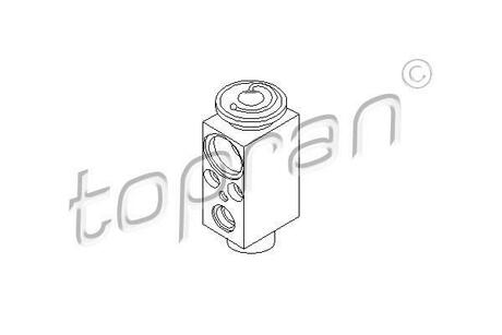 Клапан розширювальний кондиціонеру TOPRAN / HANS PRIES 110730