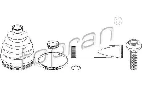 Пильовик ШРКШ TOPRAN / HANS PRIES 113005