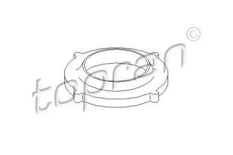 Прокладка пружины перед. Opel Astra/Corsa-C/Kadett-E/Meriva-A/Vectra-B 99- TOPRAN / HANS PRIES 206 042