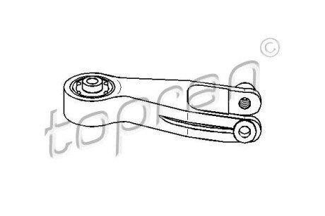 Подушка двигателя TOPRAN / HANS PRIES 206 154