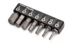 Набор бит 1/4" 7ед. (Hex: 2 Toptul GAAV0701 (фото 3)