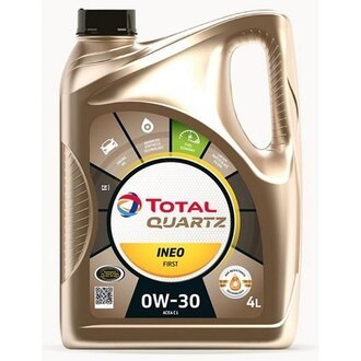 Моторна олія Quartz Ineo First 0W-30, 4л TOTAL 183175