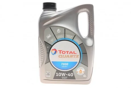 Масло моторное Total Quartz 7000 Energy 10W-40 (4 л) TOTAL 216679
