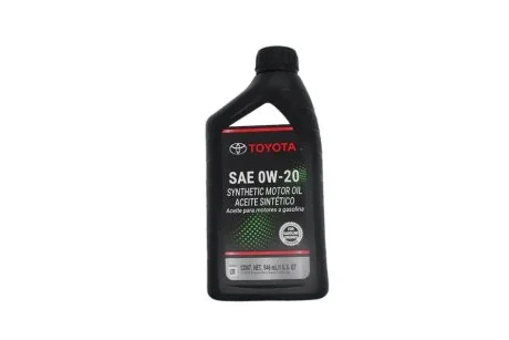 Масло моторное / Lexus / Daihatsu Synthetic Motor Oil 0W-20 (1 л) TOYOTA 002790wqte