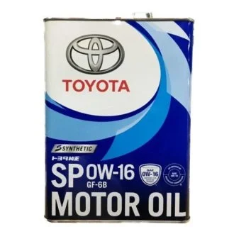 Масло моторное SN 0W-16 (Japan) 4 L TOYOTA 08880-13105
