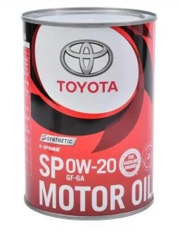 Масло моторное SP/GF-6A 0W-20 1L (железная банка) TOYOTA 08880-14306
