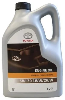 Масло для двигателя Premium Fuel Economy 5w-30 c3 1ww/2ww, 5л TOYOTA 0888083478