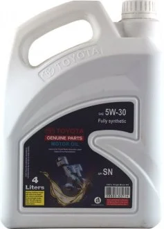 Масло моторное fully syntetic 5w-30 sn, 4л TOYOTA 0888083714