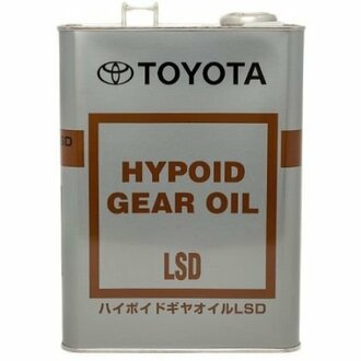 Масло трансмиссионное Hypoid Gear LSD 85W-90 GL-5 (Japan) 4L TOYOTA 08885-00305
