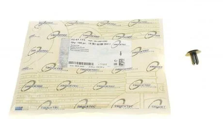 Клипса крепления AUTOMOTIVE TRUCKTEC 02.67.173