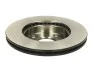 Диск тормозной (1 шт.) TOYOTA Yaris F D=235mm99-05 TRW DF4112 (фото 2)