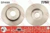 Диск тормозной (1 шт.).) NISSAN Almera/Primera/Primera Estate/Wagon TRW DF4169 (фото 2)