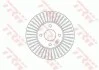 Диск тормозной (1 шт.).) CHEVROLET Aveo(T300)/Cobalt &quot;F D=256mm &quot;11&gt;&gt; TRW DF6254 (фото 1)
